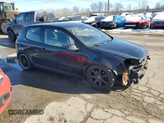 2006 Volkswagen Rabbit with VIN WVWAR71K46W202025, listed as a Copart auction lot 88901385 with 126,436 mi miles and Salvage Title. Bid and sale history available at carsss.com. Image 4.
