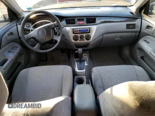 2004 Mitsubishi Lancer LS with VIN JA3AJ36E34U036316, listed as a Copart auction lot 87617655 with 140,855 mi miles and Salvage Title. Bid and sale history available at carsss.com. Image 8.