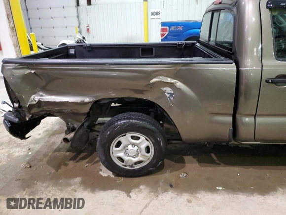 2010 Toyota Tacoma with VIN 5TENX4CN9AZ703582, listed as a Copart auction lot 89403445 with 98,240 mi miles and Non Repairable. Bid and sale history available at carsss.com. Image 10.