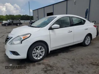 2019 Nissan Versa SV with VIN 3N1CN7AP2KL800133, listed as a Copart auction lot 61778055 with 40,887 mi miles and Salvage title. Bid and sale history available at DreamBid. Image 1.