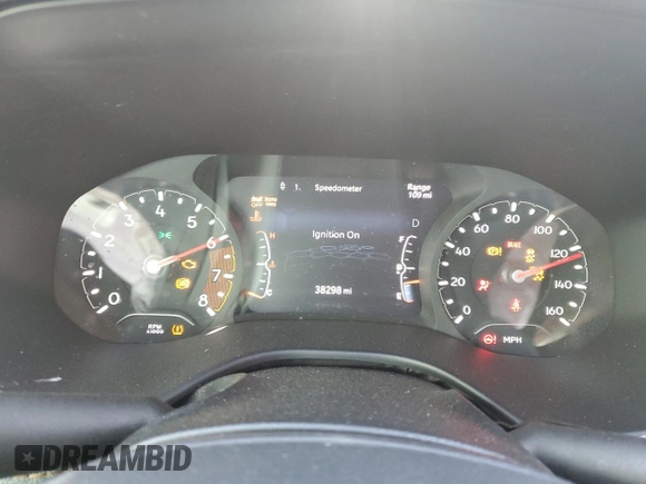 2022 Jeep Compass Sport z VIN 3C4NJDAB3NT215599, wystawiony jako Copart lot #86725414 z przebiegiem 38 298 mil mil oraz Szkoda całkowita • Salvage title. Historia ofert i sprzedaży dostępna na DreamBid. Obrazek 9.