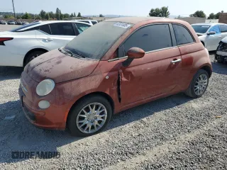 2013 FIAT 500 Pop with VIN 3C3CFFAR5DT698159, listed as a Copart auction lot 62331005 with 122,875 mi miles and Clean title. Bid and sale history available at DreamBid. Image 1.