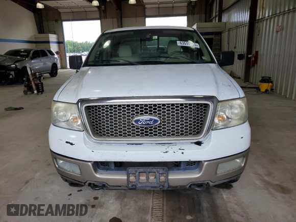 2004 Ford F-150 XLT z VIN 1FTPW14574KC09979, wystawiony jako Copart lot #63515055 z przebiegiem 191 091 mil mil oraz Czysty tytuł • Clean title. Historia ofert i sprzedaży dostępna na DreamBid. Obrazek 5.
