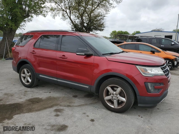 2016 Ford Explorer XLT with VIN 1FM5K8D88GGA49779, listed as a Copart auction lot 47608425 with 116,932 mi miles and Salvage Title. Bid and sale history available at carsss.com. Image 4.
