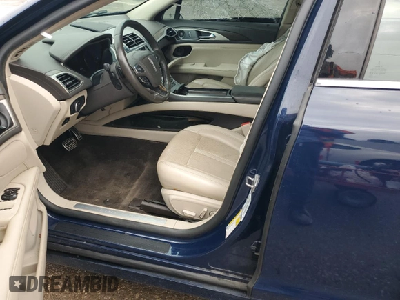 2018 Lincoln MKZ Reserve with VIN 3LN6L5E95JR607529, listed as a Copart auction lot 45137905 with 93,195 mi miles and Salvage Title. Bid and sale history available at DreamBid. Image 7.