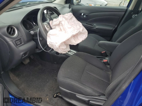 2017 Nissan Versa S with VIN 3N1CN7AP4HL812471, listed as a Copart auction lot 58919625 with 90,012 mi miles and Salvage title. Bid and sale history available at DreamBid. Image 7.