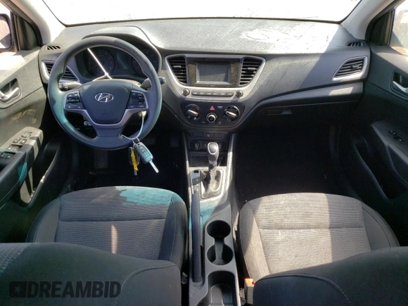 2020 Hyundai Accent SE with VIN 3KPC24A62LE097912, listed as a Copart auction lot 61860133 with 69,830 mi miles. Bid and sale history available at carsss.com. Image 8.