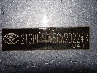 2012 Toyota RAV4 с VIN 2T3BF4DV5CW232243, выставлен на аукционе IAAI как лот 42361748 с пробегом 95 247 миль миль и . История ставок и продаж доступна на DreamBid. Изображение 9.