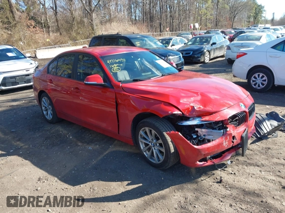 2016 BMW 3 Series 320i with VIN WBA8E1G52GNT38408, listed as a IAAI auction lot 41716438 with 50,207 mi miles and . Bid and sale history available at carsss.com. Image 13.