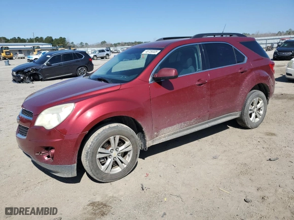 2010 Chevrolet Equinox LT w/1LT with VIN 2CNALDEW9A6201125, listed as a Copart auction lot 48709305 with 203,040 mi miles and Salvage Title. Bid and sale history available at carsss.com. Image 1.