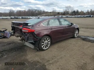 2017 Ford Fusion Titanium with VIN 3FA6P0D97HR160697, listed as a Copart auction lot 52299455 with 90,786 mi miles and Salvage title. Bid and sale history available at DreamBid. Image 3.