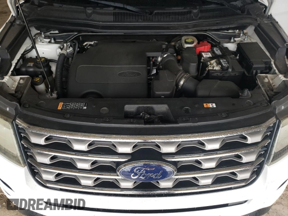 2017 Ford Explorer XLT with VIN 1FM5K8D81HGB68095, listed as a Copart auction lot 53816325 with 118,617 mi miles and Salvage Title. Bid and sale history available at DreamBid. Image 12.