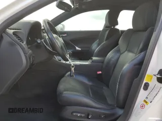 2012 Lexus IS 250 with VIN JTHBF5C27C2103103, listed as a Copart auction lot 61854135 with 170,924 mi miles and Salvage title. Bid and sale history available at DreamBid. Image 7.