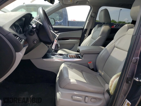 2018 Acura MDX with VIN 5J8YD3H38JL008775, listed as a Copart auction lot 54273925 with 104,233 mi miles and Salvage title. Bid and sale history available at DreamBid. Image 7.