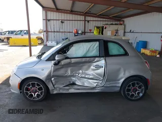 2012 FIAT 500 Sport with VIN 3C3CFFBR5CT357745, listed as a IAAI auction lot 42575343 with 152,112 mi miles and . Bid and sale history available at DreamBid. Image 6.