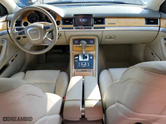 2008 Audi A8 L 4.2L with VIN WAUMV94E78N009318, listed as a Copart auction lot 44746145 with 113,293 mi miles and Clean Title. Bid and sale history available at carsss.com. Image 8.