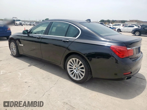 2012 BMW 7 Series 750i xDrive с VIN WBAKC6C55CC395741, выставлен на аукционе Copart как лот 54731405 с пробегом 166 193 миль миль и Чистый • Clean title. История ставок и продаж доступна на DreamBid. Изображение 2.