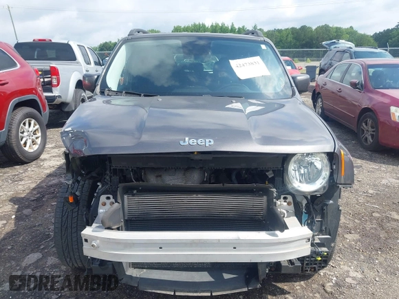 2017 Jeep Renegade Latitude with VIN ZACCJBBB2HPE49710, listed as a IAAI auction lot 42473831 with 57,114 mi miles and . Bid and sale history available at DreamBid. Image 12.