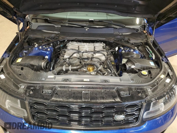 2019 Land Rover Range Rover Sport SVR with VIN SALWZ2SE9KA837551, listed as a Copart auction lot 86842854 with 47,991 mi miles and Salvage Title. Bid and sale history available at DreamBid. Image 11.