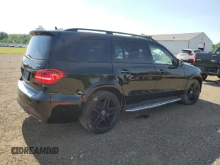 2019 Mercedes-Benz GLS 550 with VIN 4JGDF7DE7KB207583, listed as a Copart auction lot 61720464 with 76,040 mi miles and Salvage Title. Bid and sale history available at DreamBid. Image 3.
