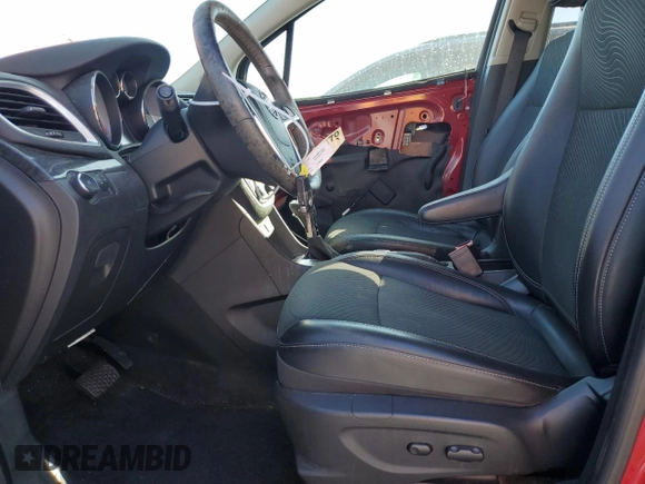 2014 Buick Encore Convenience with VIN KL4CJBSBXEB592971, listed as a Copart auction lot 48118055 with 37,928 mi miles and Salvage Title. Bid and sale history available at carsss.com. Image 7.