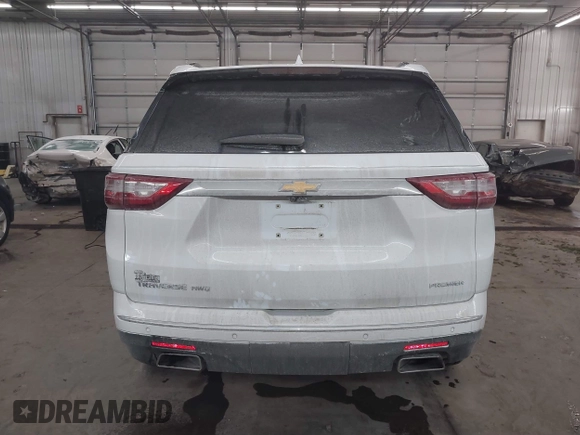 2020 Chevrolet Traverse Premier with VIN 1GNEVKKW9LJ220148, listed as a IAAI auction lot 41480192 with 69,290 mi miles. Bid and sale history available at carsss.com. Image 17.