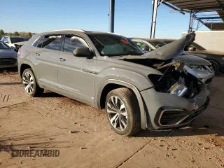 2022 Volkswagen Atlas SEL Premium R-Line with VIN 1V2FE2CA3NC231068, listed as a Copart auction lot 87459184 with Not provided miles and Salvage title. Bid and sale history available at DreamBid. Image 4.