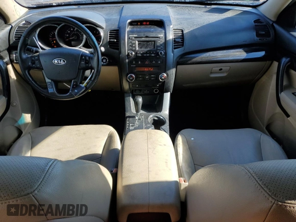 2011 Kia Sorento EX with VIN 5XYKU4A2XBG047828, listed as a Copart auction lot 46066405 with 187,962 mi miles and Salvage Title. Bid and sale history available at carsss.com. Image 8.
