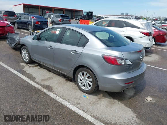 2012 Mazda 3 i Touring with VIN JM1BL1V71C1677133, listed as a IAAI auction lot 41991234 with 104,610 mi miles and . Bid and sale history available at DreamBid. Image 3.