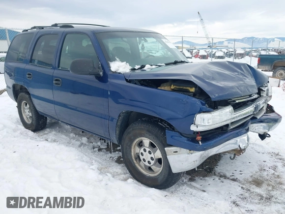 2002 Chevrolet Tahoe LS with VIN 1GNEK13V12J330179, listed as a IAAI auction lot 41382530 with 216,051 mi miles and . Bid and sale history available at DreamBid. Image 1.