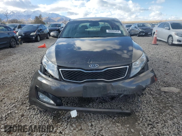 2011 Kia Optima EX with VIN KNAGN4A60B5160263, listed as a Copart auction lot 80885454 with 150,302 mi miles and Salvage Title. Bid and sale history available at carsss.com. Image 5.