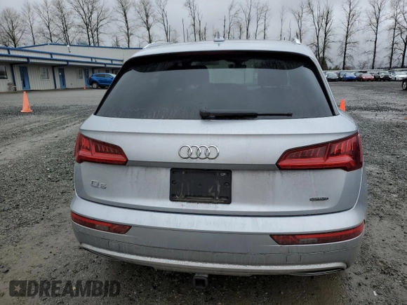2020 Audi Q5 Premium Plus with VIN WA1BNAFY5L2081478, listed as a Copart auction lot 45564945 with 97,573 mi miles and Salvage Title. Bid and sale history available at carsss.com. Image 6.