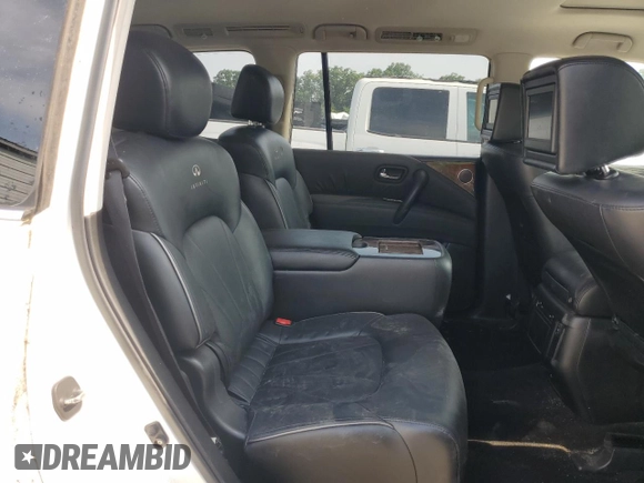 2012 Infiniti QX56 7-passenger with VIN JN8AZ2NF3C9517252, listed as a Copart auction lot 58743455 with 136,627 mi miles and Clean title. Bid and sale history available at DreamBid. Image 11.