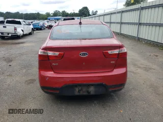 2013 Kia Rio LX with VIN KNADM4A32D6124776, listed as a Copart auction lot 54797625 with 135,217 mi miles and Clean Title. Bid and sale history available at carsss.com. Image 6.