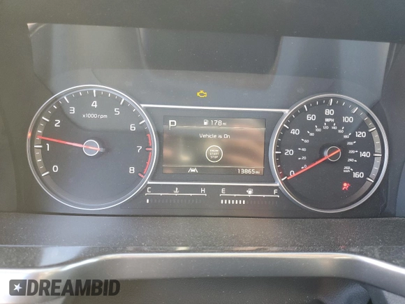 2023 Kia Sorento S with VIN 5XYRL4LC8PG212855, listed as a Copart auction lot 48684085 with 13,865 mi miles and Salvage Title. Bid and sale history available at DreamBid. Image 9.