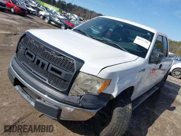 2011 Ford F-150 XL with VIN 1FTEX1CM0BKD07925, listed as a IAAI auction lot 41577761 with 405,081 mi miles. Bid and sale history available at carsss.com. Image 2.