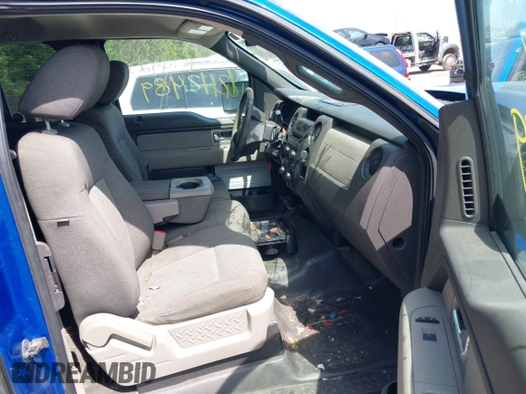 2009 Ford F-150 STX with VIN 1FTRX12839FB34927, listed as a IAAI auction lot 42112489 with 221,371 mi miles and . Bid and sale history available at DreamBid. Image 5.