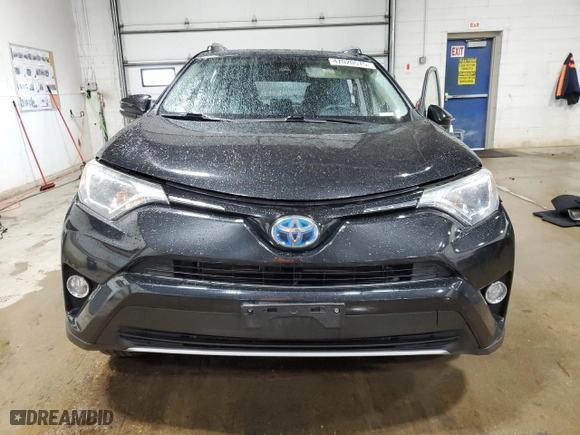 2017 Toyota RAV4 Hybrid XLE with VIN JTMRJREV6HD144041, listed as a Copart auction lot 47020575 with 126,631 mi miles and Salvage Title. Bid and sale history available at carsss.com. Image 5.