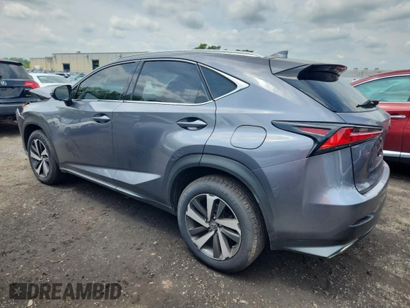 2020 Lexus NX 300 with VIN JTJGARDZ5L5013355, listed as a Copart auction lot 63811115 with 64,579 mi miles and Salvage title. Bid and sale history available at DreamBid. Image 2.