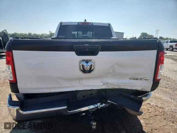 2019 Ram 1500 Tradesman with VIN 1C6SRFNT2KN651311, listed as a Copart auction lot 63605625 with 461,847 mi miles and Salvage title. Bid and sale history available at DreamBid. Image 6.