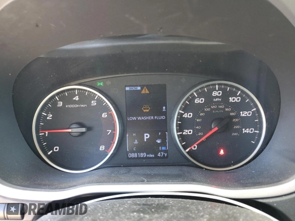 2020 Mitsubishi Eclipse Cross ES with VIN JA4AT3AA6LZ023765, listed as a Copart auction lot 87822325 with 88,189 mi miles and Salvage title. Bid and sale history available at DreamBid. Image 9.