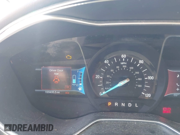 2014 Ford Fusion SE Hybrid with VIN 3FA6P0LU3ER373311, listed as a IAAI auction lot 42048513 with 155,935 mi miles. Bid and sale history available at carsss.com. Image 7.