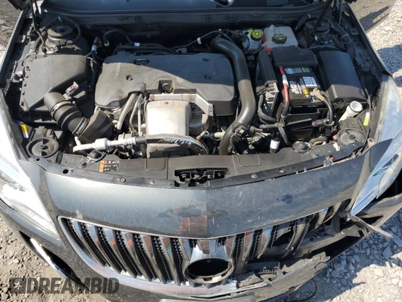 2016 Buick Regal GS with VIN 2G4GU5GXXG9201693, listed as a Copart auction lot 67313454 with 58,612 mi miles and Salvage Title. Bid and sale history available at carsss.com. Image 13.