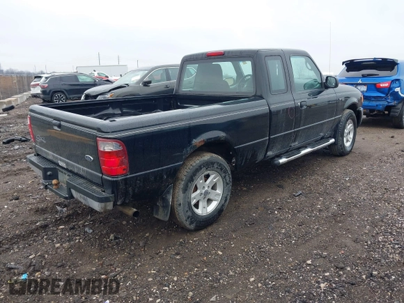 2004 Ford Ranger XL Fleet with VIN 1FTZR15E34TA13367, listed as a IAAI auction lot 41913082 with 169,189 mi miles. Bid and sale history available at carsss.com. Image 4.