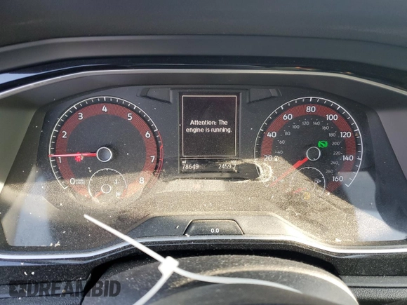 2019 Volkswagen Jetta S с VIN 3VWC57BU6KM240478, выставлен на аукционе Copart как лот 51296155 с пробегом 78 649 миль миль и Списание • Salvage title. История ставок и продаж доступна на DreamBid. Изображение 9.
