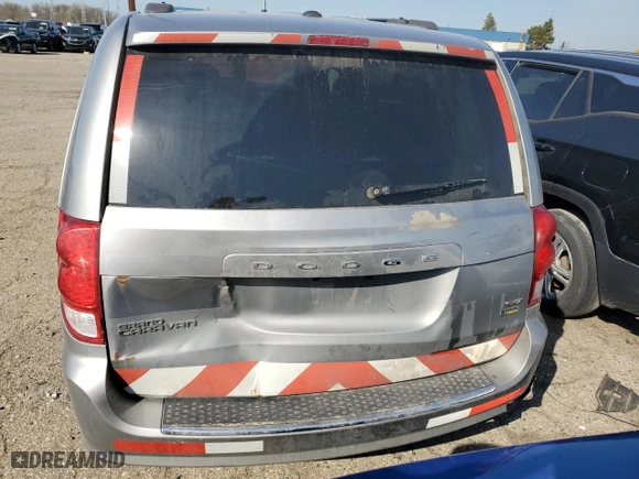 2019 Dodge Grand Caravan SXT with VIN 2C4RDGCG3KR804654, listed as a Copart auction lot 53072555 with 245,307 mi miles and Clean Title. Bid and sale history available at carsss.com. Image 6.