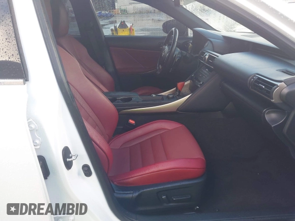 2019 Lexus IS with VIN JTHBA1D27K5089741, listed as a IAAI auction lot 41734834 with 58,944 mi miles. Bid and sale history available at carsss.com. Image 5.