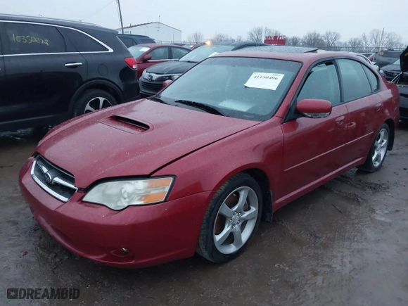 2006 Subaru Legacy GT Ltd with VIN 4S3BL676964205010, listed as a IAAI auction lot 41150406 with 107,647 mi miles. Bid and sale history available at carsss.com. Image 2.