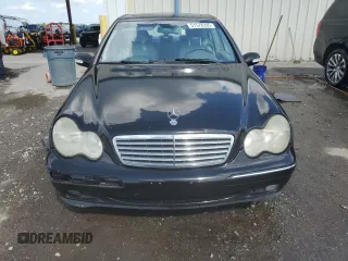2004 Mercedes-Benz C 240 with VIN WDBRF81J84F554142, listed as a Copart auction lot 51578395 with Not provided miles and Salvage title. Bid and sale history available at DreamBid. Image 5.