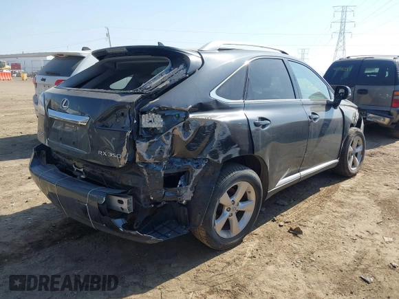 2010 Lexus RX 350 with VIN 2T2BK1BAXAC032746, listed as a IAAI auction lot 41794442 with 138,639 mi miles. Bid and sale history available at carsss.com. Image 4.